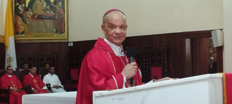 Obispo de SFM llama a la reflexión  en Semana Santa