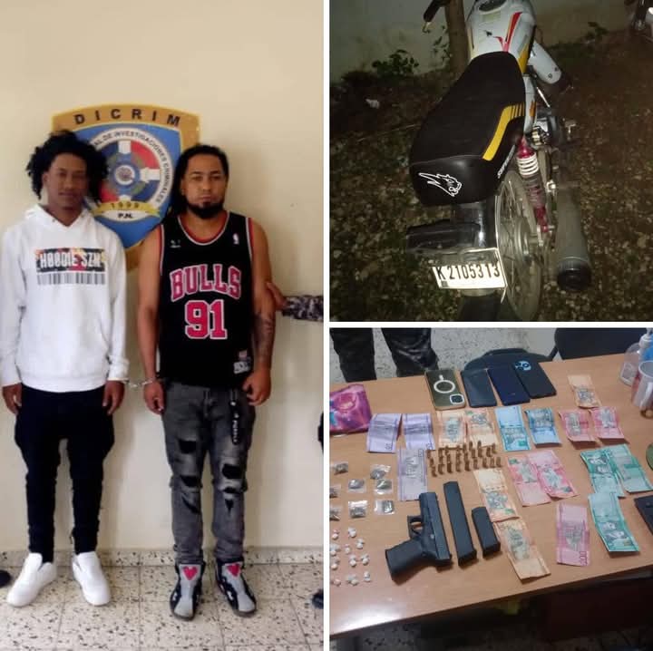 Apresan dos delincuentes en Guananico
