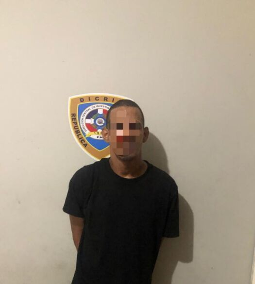 Policía Nacional apresa en flagrante delito a Rony