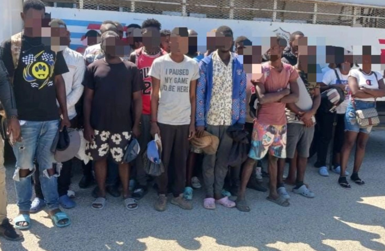 DGM detuvo 1,398 haitianos ilegales