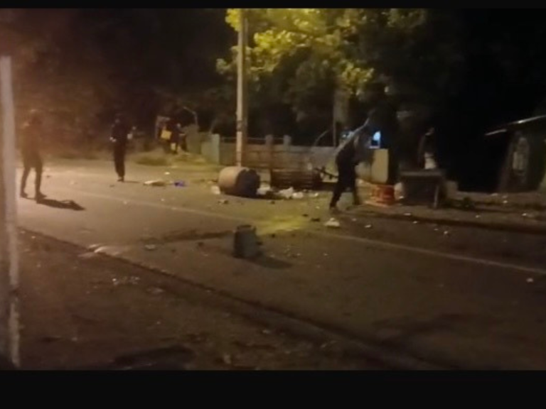 Protestas en Los Tejadas