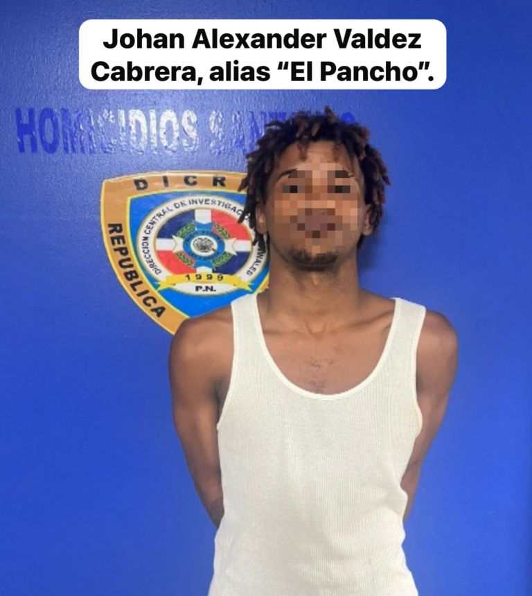 Policía Nacional en Santiago arresta a reconocido antisocial “El Pancho”