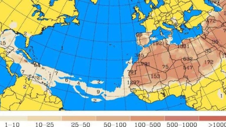 Polvo del Sahara sigue en Rep. Dom…