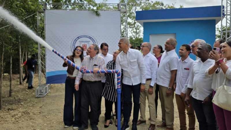 Coraasan inaugura obras de agua potable por un monto superior a los 106 millones de pesos
