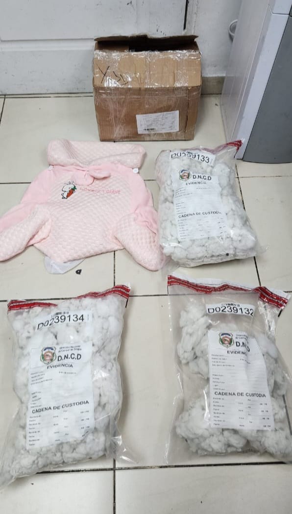 Ocupan en depósito del Inposdom fibras de cocaína ocultas en velones