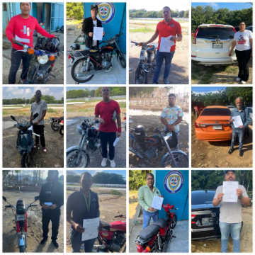 Policía  recupera 19 vehículos robados; ejecuta cuatro órdenes de arresto