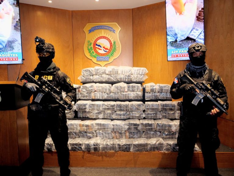 DNCD ocupa alijo de 429 paquetes de presunta cocaína en Bani.