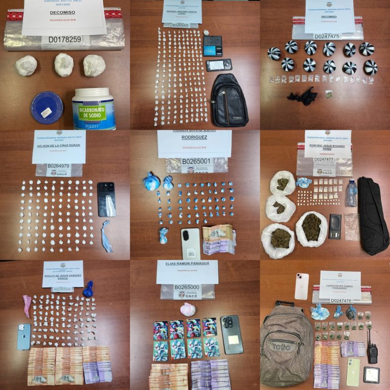 En el mes de enero incautaron 33,077.7 gramos de distintos narcoticos