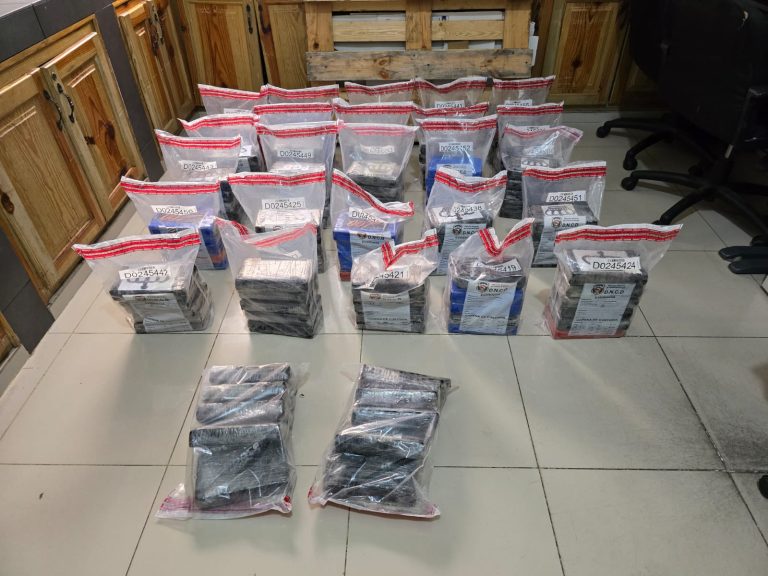 OCUPAN 136 PAQUETES PRESUMIBLEMENTE COCAÍNA Y DESARTICULAN RED NARCOTRÁFICO