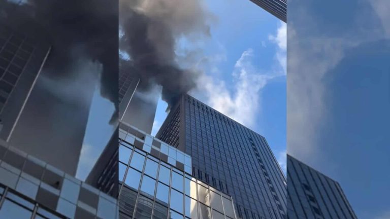 Incendio en rascacielos sacude Nueva York