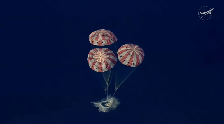 Astronautas de Artemis II amerizaron en océano Pacífico