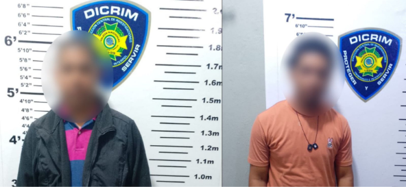 Policía arresta dos hombres por presunto robo de materiales industriales en zona franca de Santiago