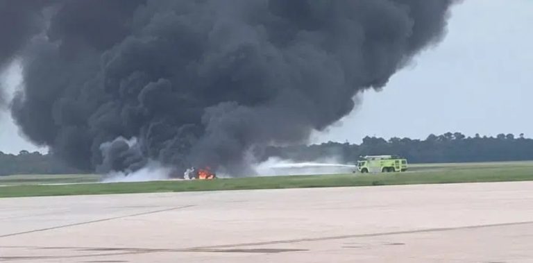 Inician investigacion de accidente de avión ejecutivo que dejó dos muertos en La Romana