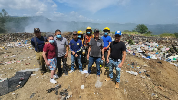 Regidor del PRM dona 80 mil pesos para sofocar incendio